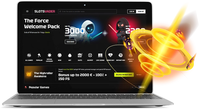 SlotsVader Casino Canada Desktop
